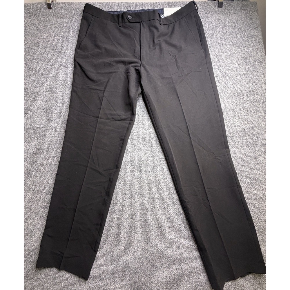 Nautica Anchor Bi-Stretch Performance Mens 40X32 Black Pants New